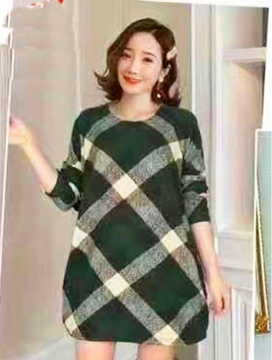 Abstract Printed Soft Knitted Light Sweater